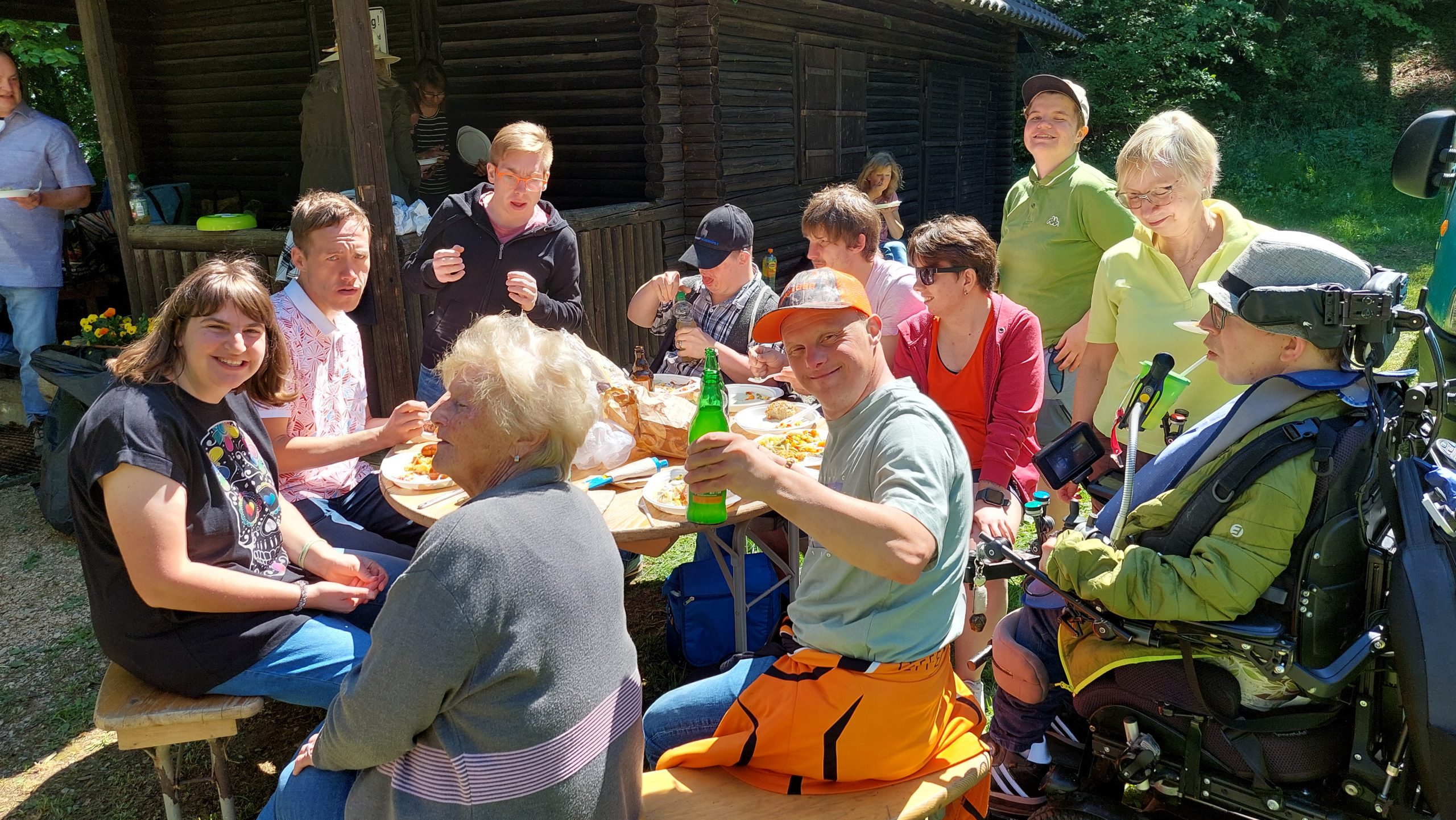 Grillfest mit den Luckies